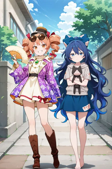 [BONUS] Yorigami Sisters - Jo'on & Shion Yorigami