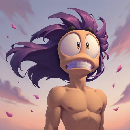 Anthro male Mayhem worm [PDXL-IlluXL-Flux]