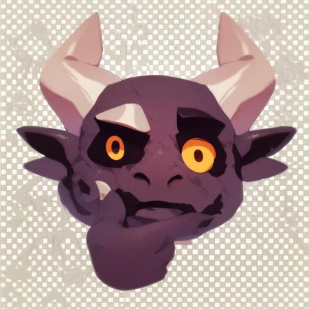 Think face emoji | meme concept Pony Diffusion v6 XL