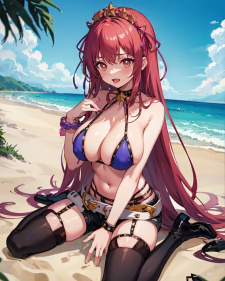 【Costume】【Cosplay】BB Swimsuit MoonCancer 2nd Ascension Clothing BB泳装二破