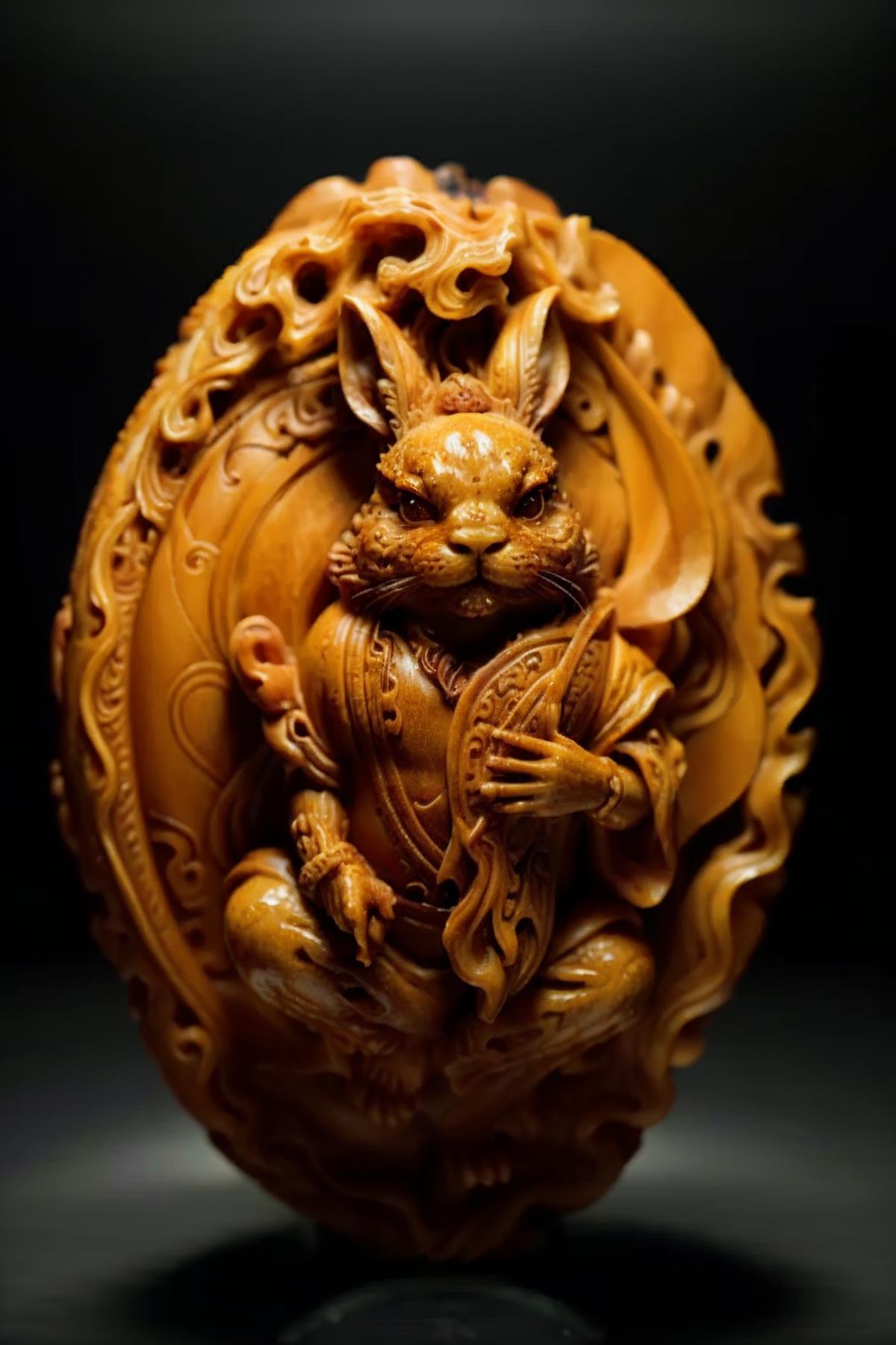 Chinese nut-carving  image