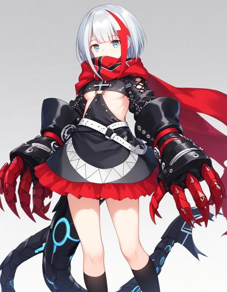 admiral graf spee \(azur lane\) mechanical arms formal  school uniform casual