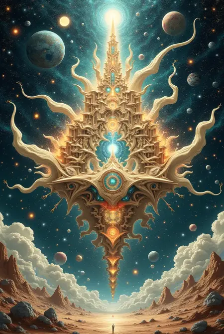 metaphysics visionary art