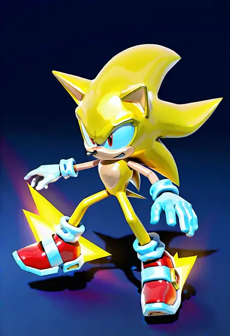 Dreamcast Super Sonic (Sonic The Hedgehog)
