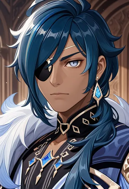 Kaeya from Genshin Impact [IllustriousXL]