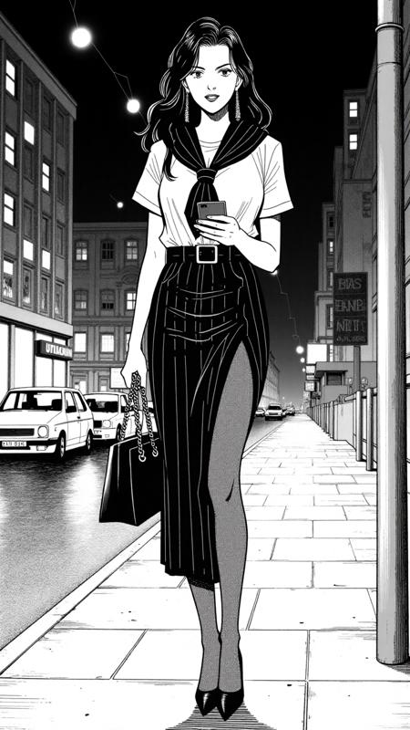 Naoki Urasawa's manga style lora v1.0