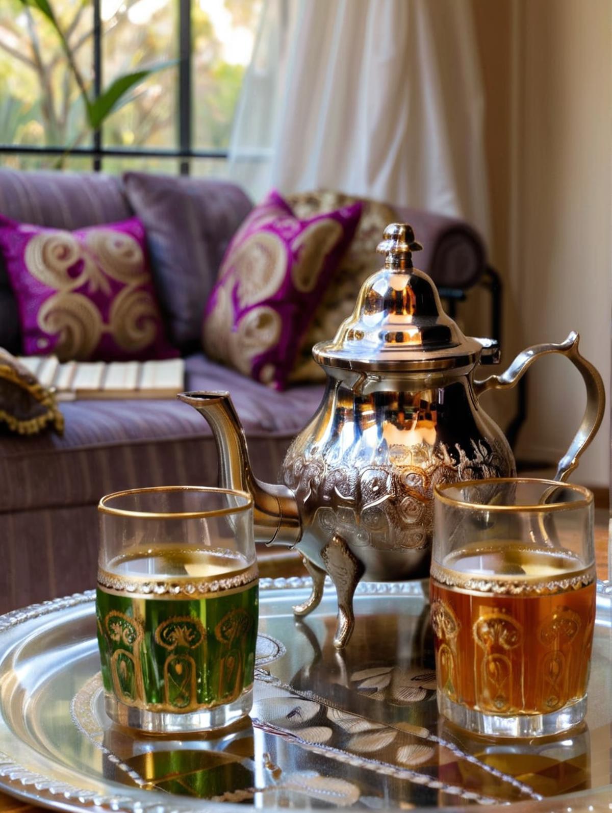 Atay (Moroccan mint-tea) image by AdrarDependant