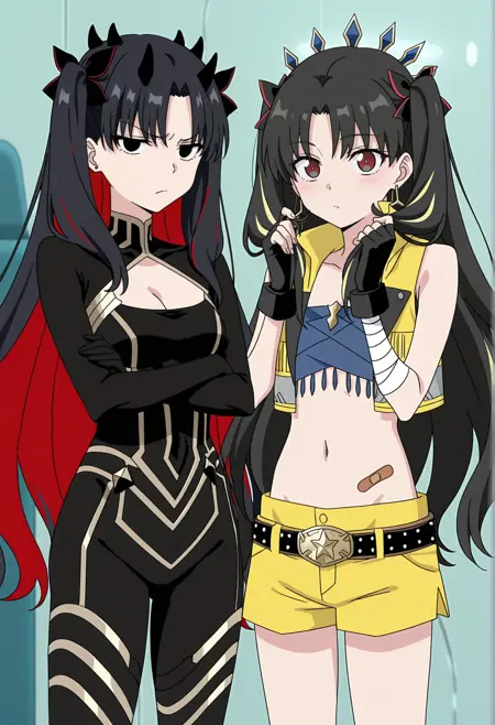 Space Ishtar (Fate Grand Order) XL 4 costumes [Pony + Illustrious]