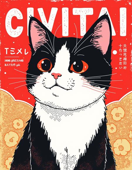 Cute Japanese Poster [Flux Dev] V1