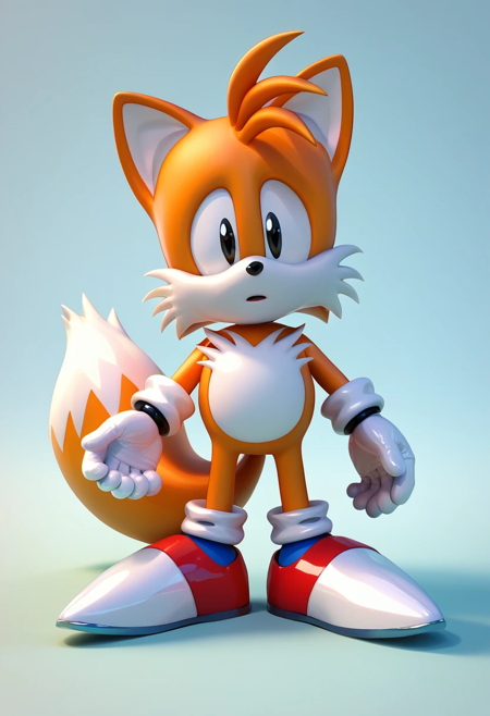 Classic Tails (Sonic the Hedgehog) Pony V1