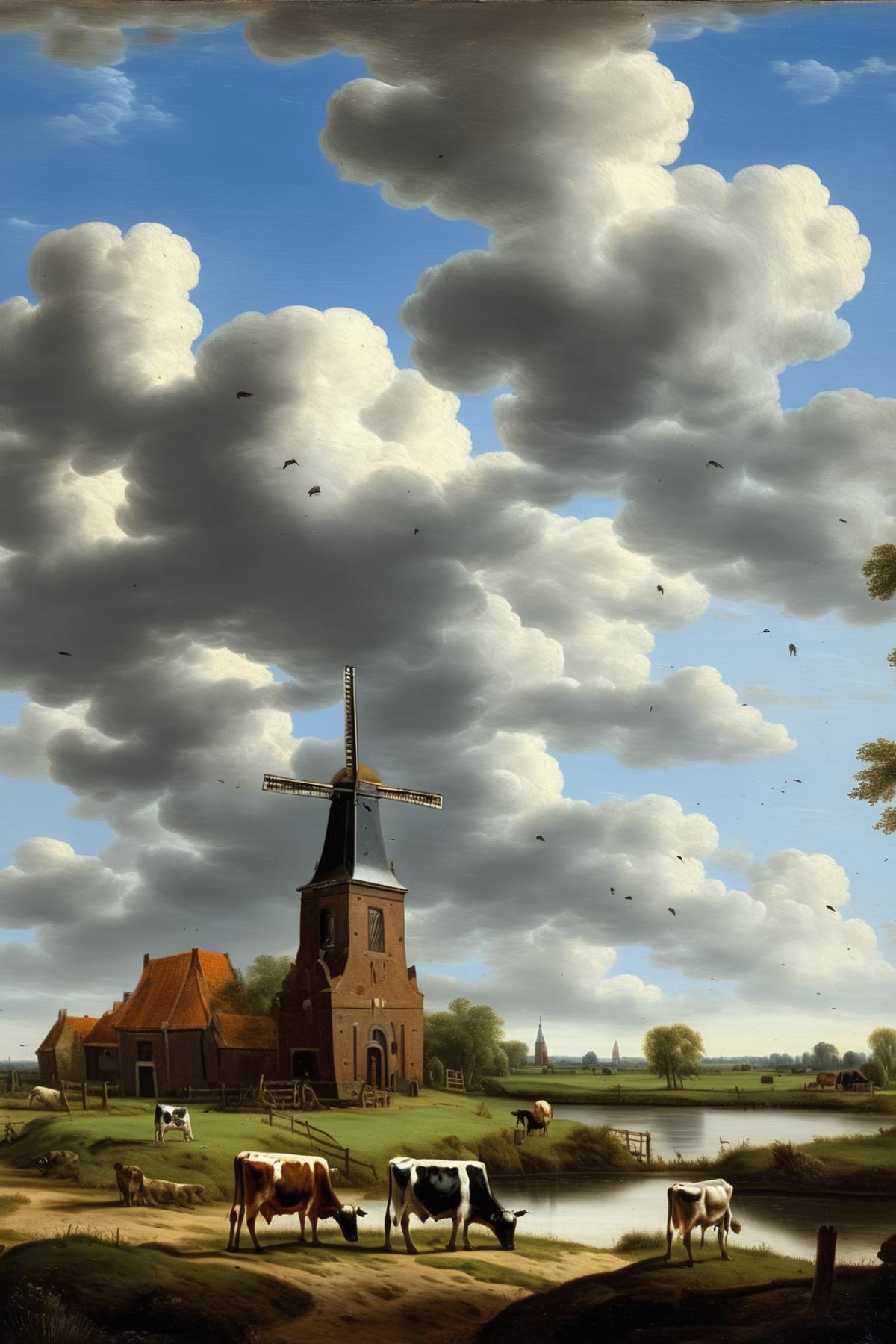 Salomon van Ruysdael Style image by Kappa_Neuro