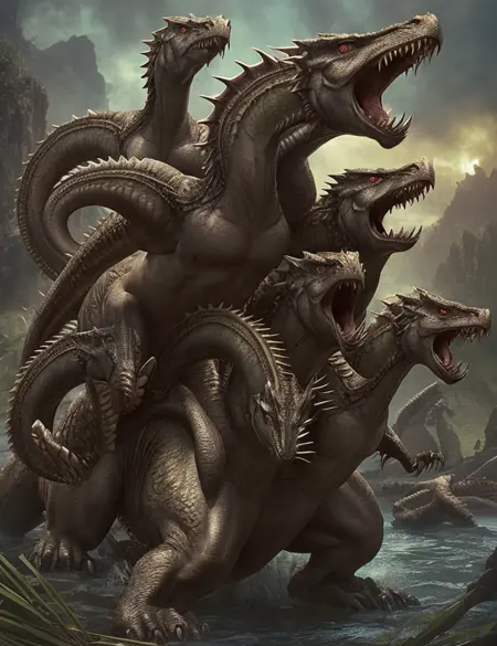 Lernaean Hydra - Greek Mythology