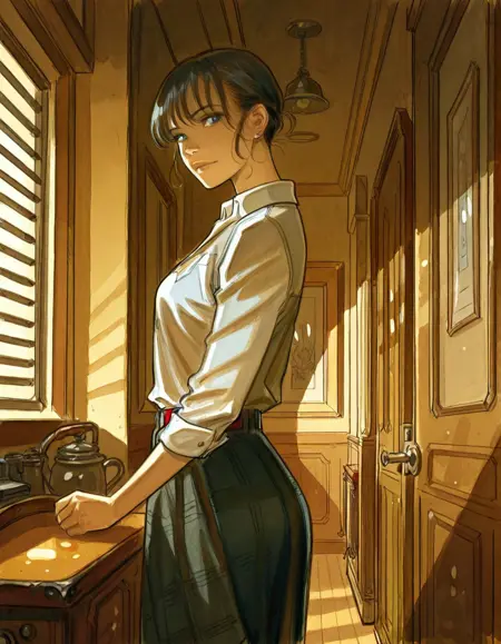 Style of Jean-Pierre Gibrat XL