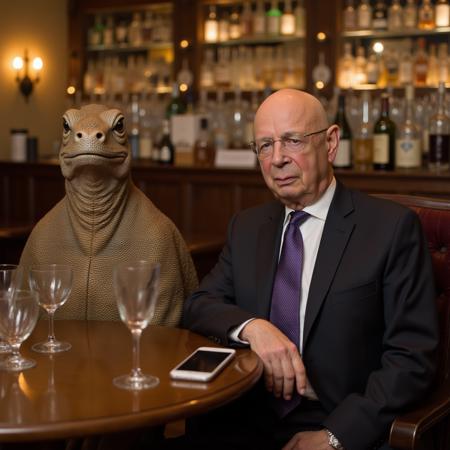 Klaus Schwab LoRA for FLUX v1.0