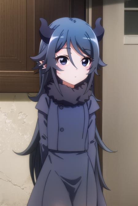 lutiabutte, <lora:lutia butte s2-lora-nochekaiser:1>,
lutia butte, long hair, bangs, black hair, hair between eyes, horns, pointy ears, (black eyes:1.5),
BREAK long sleeves, fur trim, fur collar,
BREAK indoors,
BREAK looking at viewer, (cowboy shot:1.5),
BREAK <lyco:GoodHands-beta2:1>, (masterpiece:1.2), best quality, high resolution, unity 8k wallpaper, (illustration:0.8), (beautiful detailed eyes:1.6), extremely detailed face, perfect lighting, extremely detailed CG, (perfect hands, perfect anatomy),