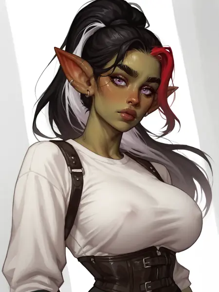 Angy, The Goblin Girl (original character by Sasha Khmel)