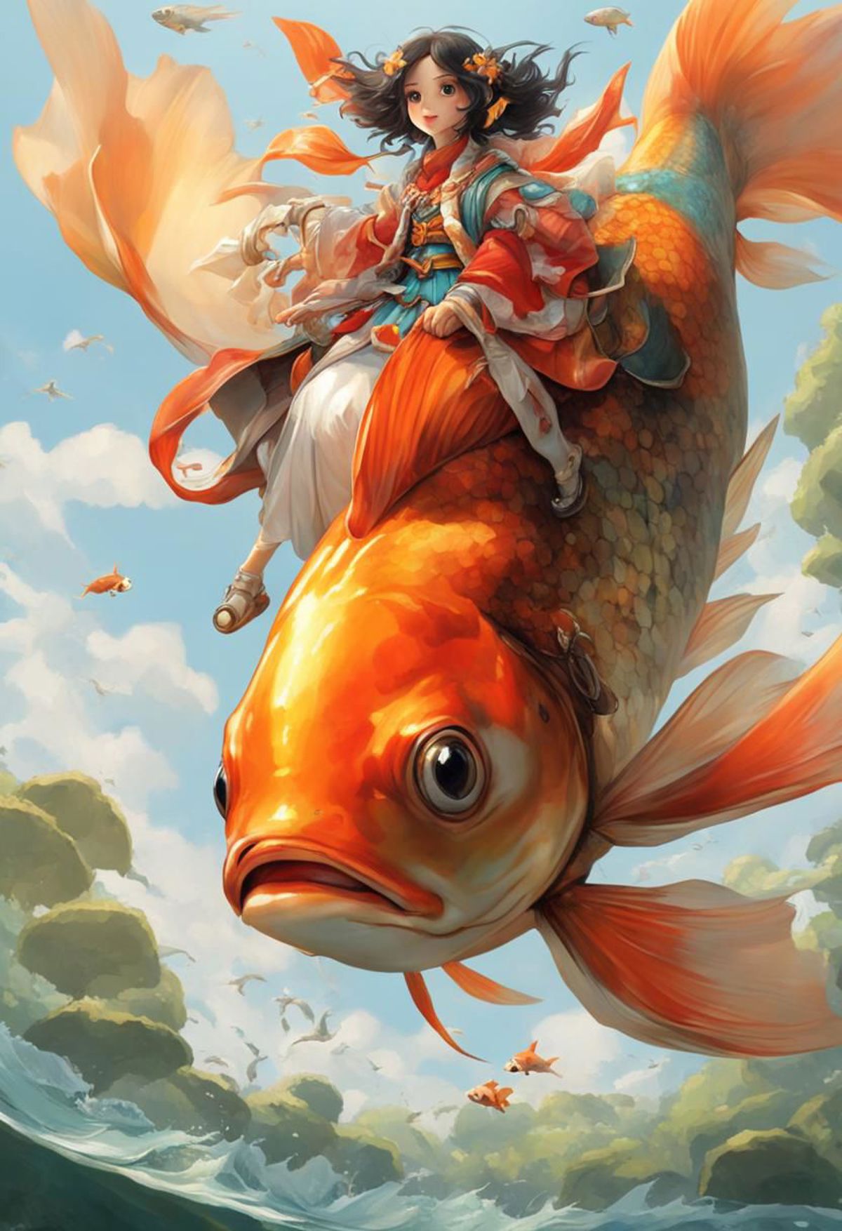 【XL】绪儿-水空两栖大鱼Big fish image by VISMUTREIKI