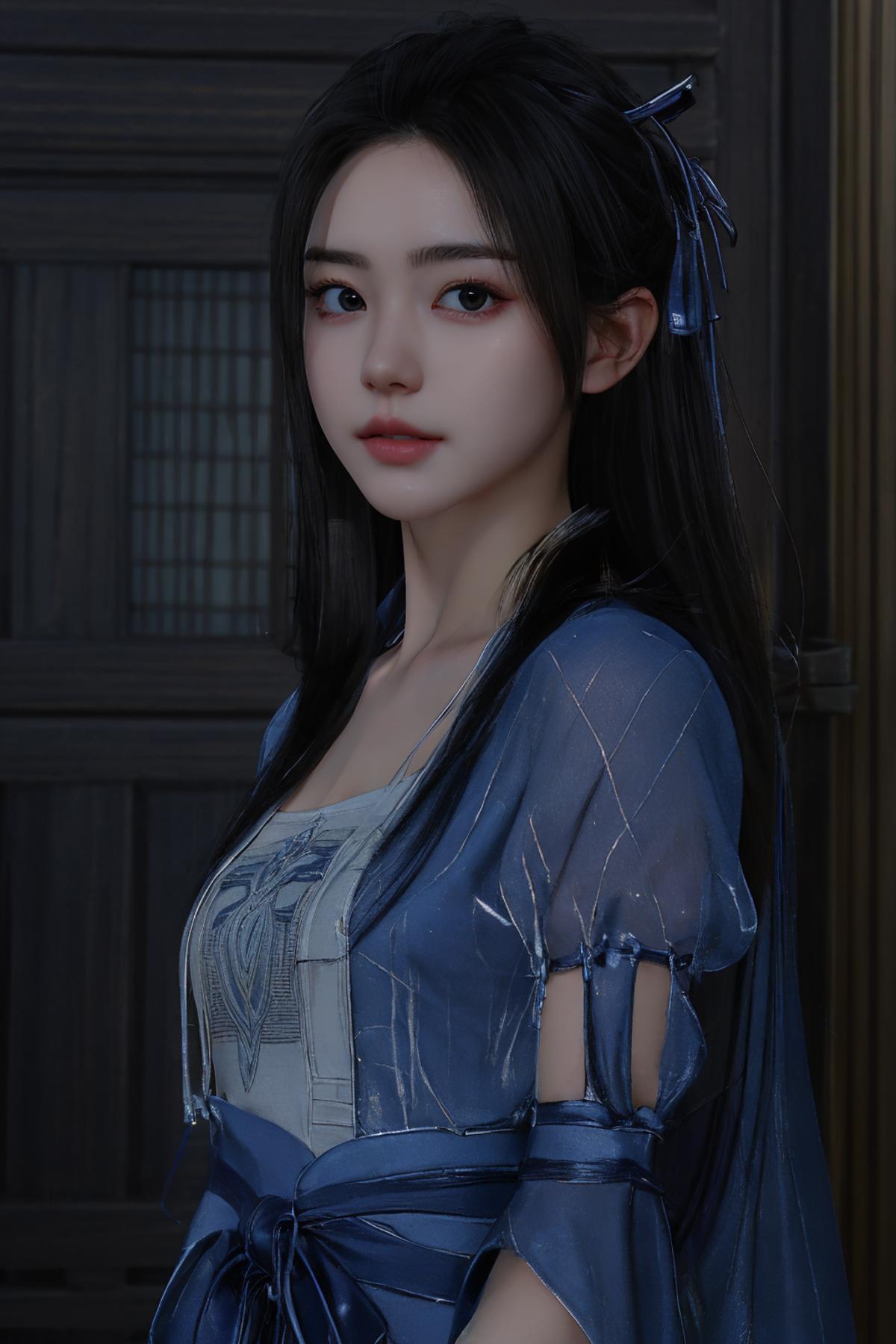 AI model image by bixing