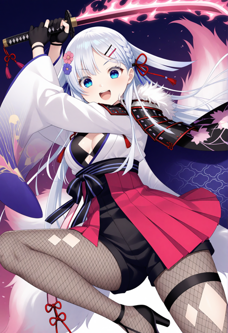 Suzakuin Nadeshiko (朱雀院抚子) | Setsuna ni Kakeru Koi Hanabi (刹那绽放的恋之花火) | NoobAI v1.0