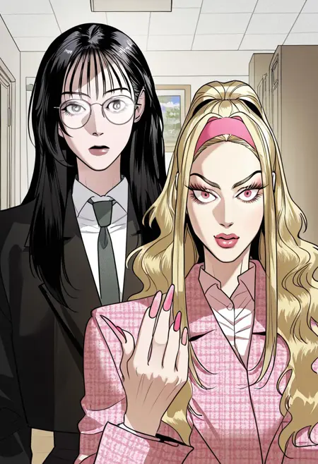 Jenny Ki & Queen Lola - (Ki Sister Manhwa)
