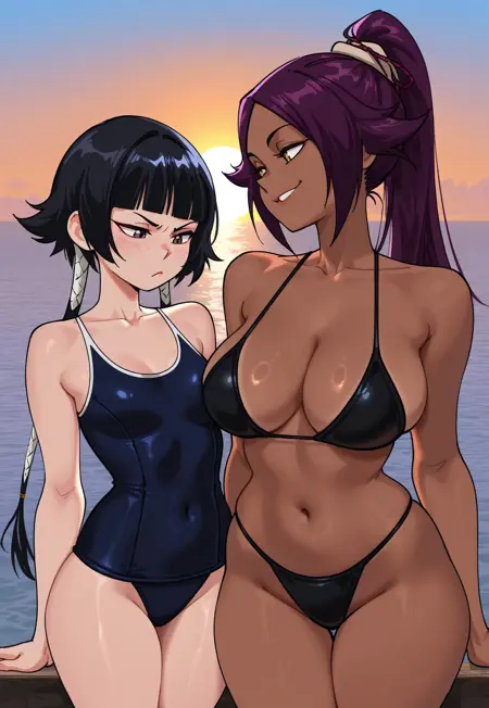 Mom and her daughter meme / breast envy - IL