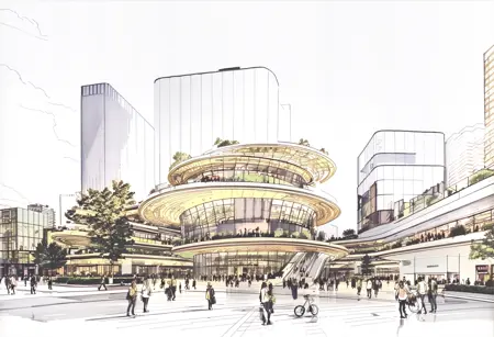 手绘意向lora- hand drawing concept