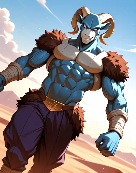 Moro 3rd Form (Dragonball Z) (Illustrious) (AD)