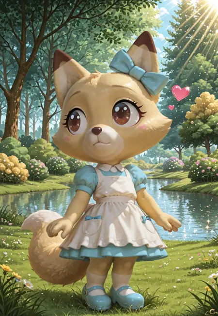 Clara the Fox (Princess Pring and the Birthday Kingdom)