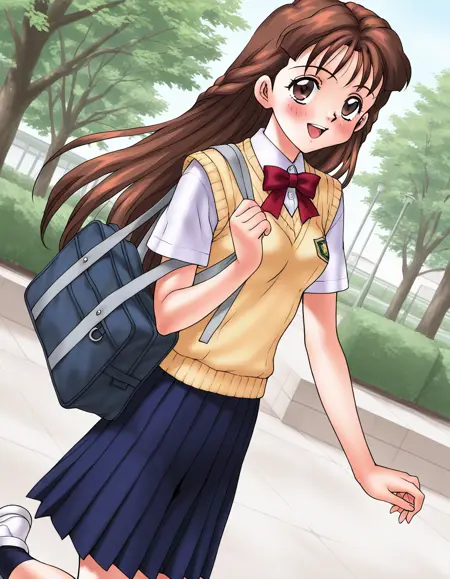 若槻杏奈(アマンダ・デュセット) illustrious Wakatsuki_Anna/Amanda Duset (Houkago Renai club)