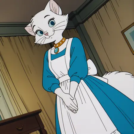 Duchess (Anthro Version; The Aristocats; from YeiYei Art)