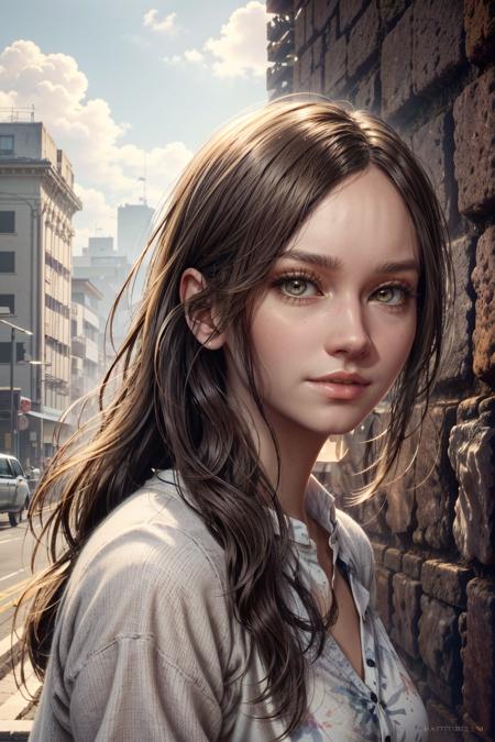 (masterpiece, best quality) <lora:epi_noiseoffset2:1>  <lora:add_detail:0.7> <lora:MiaRE7:0.7>
MiaRE7, 1girl, solo, long hair, portrait, outside,  highly detailed, digital painting, artstation, concept art, sharp focus, illustration, art by artgerm and greg rutkowski and alphonse mucha