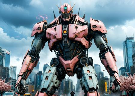 well exposured photo, soft colors, (evil giant robot:1.1) at the cyberpunk city, cloudy skies, spring, high detailed, intricate details, HD, 8K, sharp, photo in magazine, best gallery photo, masterpiece, score_9, score_8, score_7<lora:lora\EnvyFantasyArtDecoXL01.safetensors:1.0:1.0><lora:lora\xl_more_art-full_v1.safetensors:1.0:1.0><lora:lora\Add_more_details_V2_XLpony.safetensors:1.0:1.0><lora:lora\sdxl_enhance.safetensors:1.5:1.5>