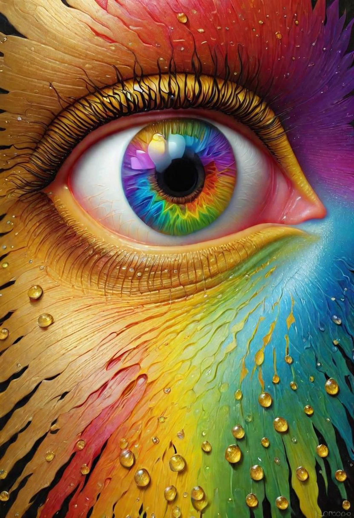 eyeart image by bubblebunny