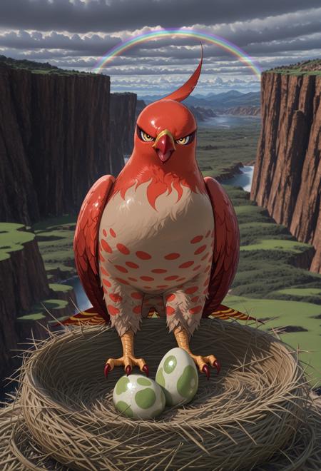 [Character] Talonflame - Pokemon Shiny - Illustrious