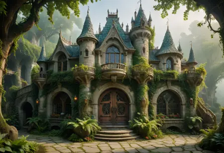 Dynamic Wildcard - fantasy house unleashed