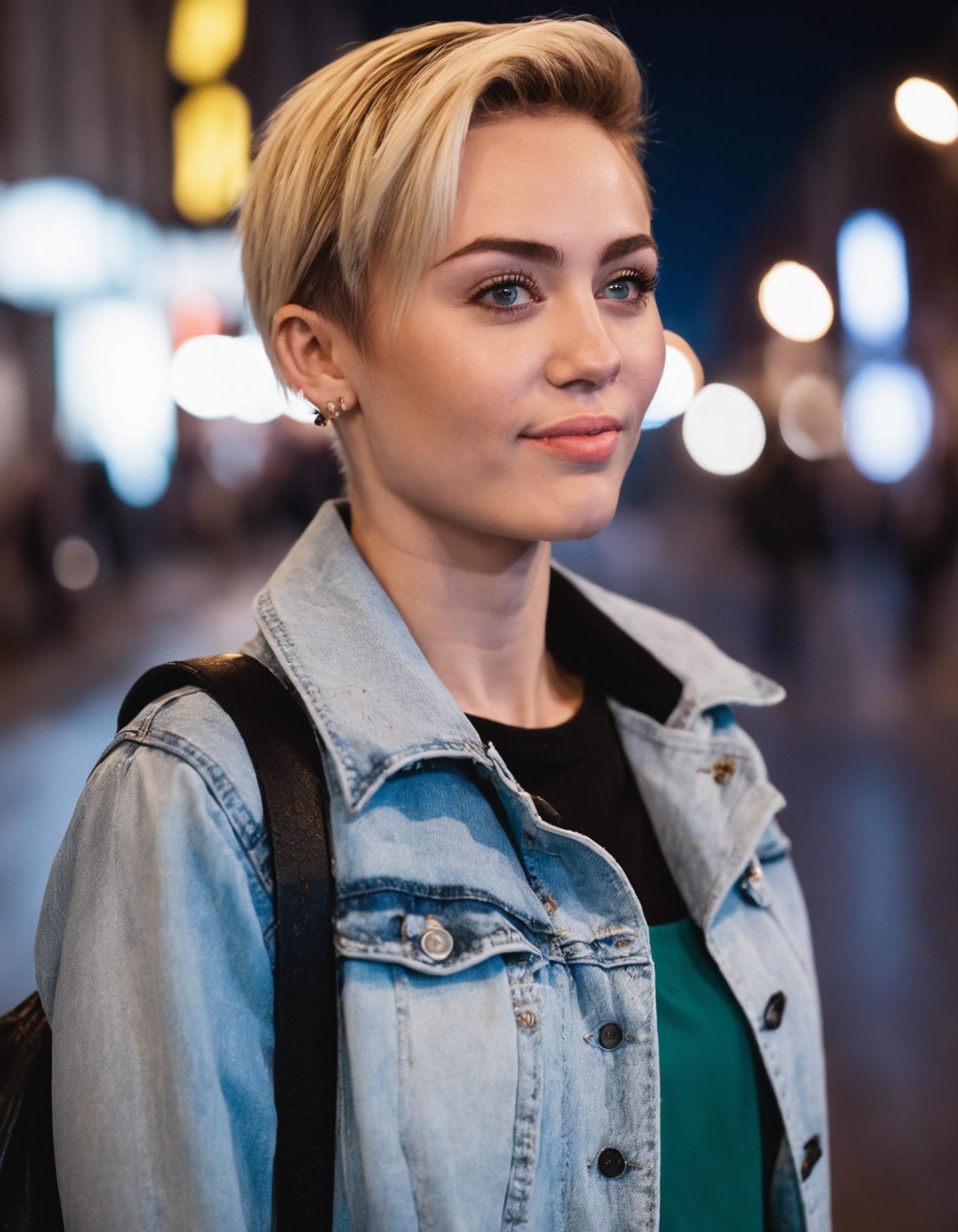Miley Cyrus SDXL image by razzz