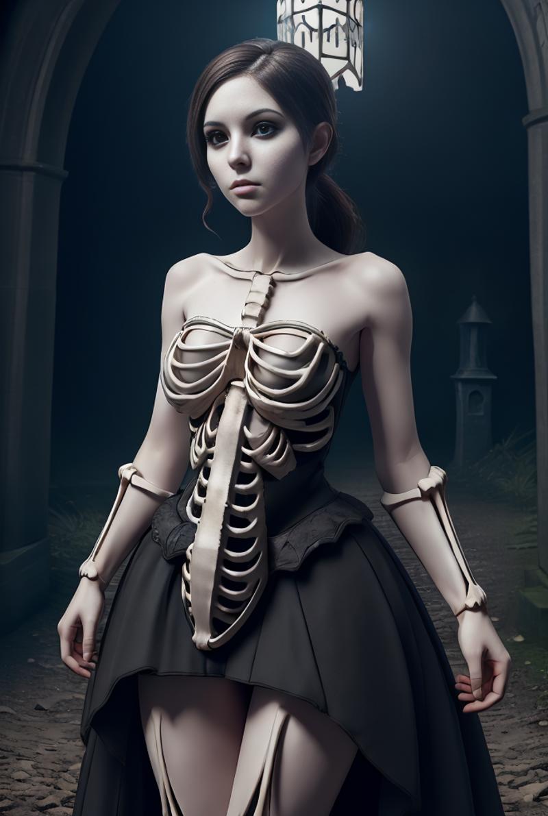 Bone Dress - by EDG image by Name_Already_Taken