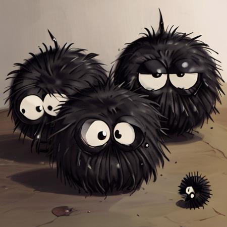 sootSprite star candy arms and legs