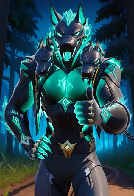 Cerberus (Fortnite) (Pony | Illustrious)