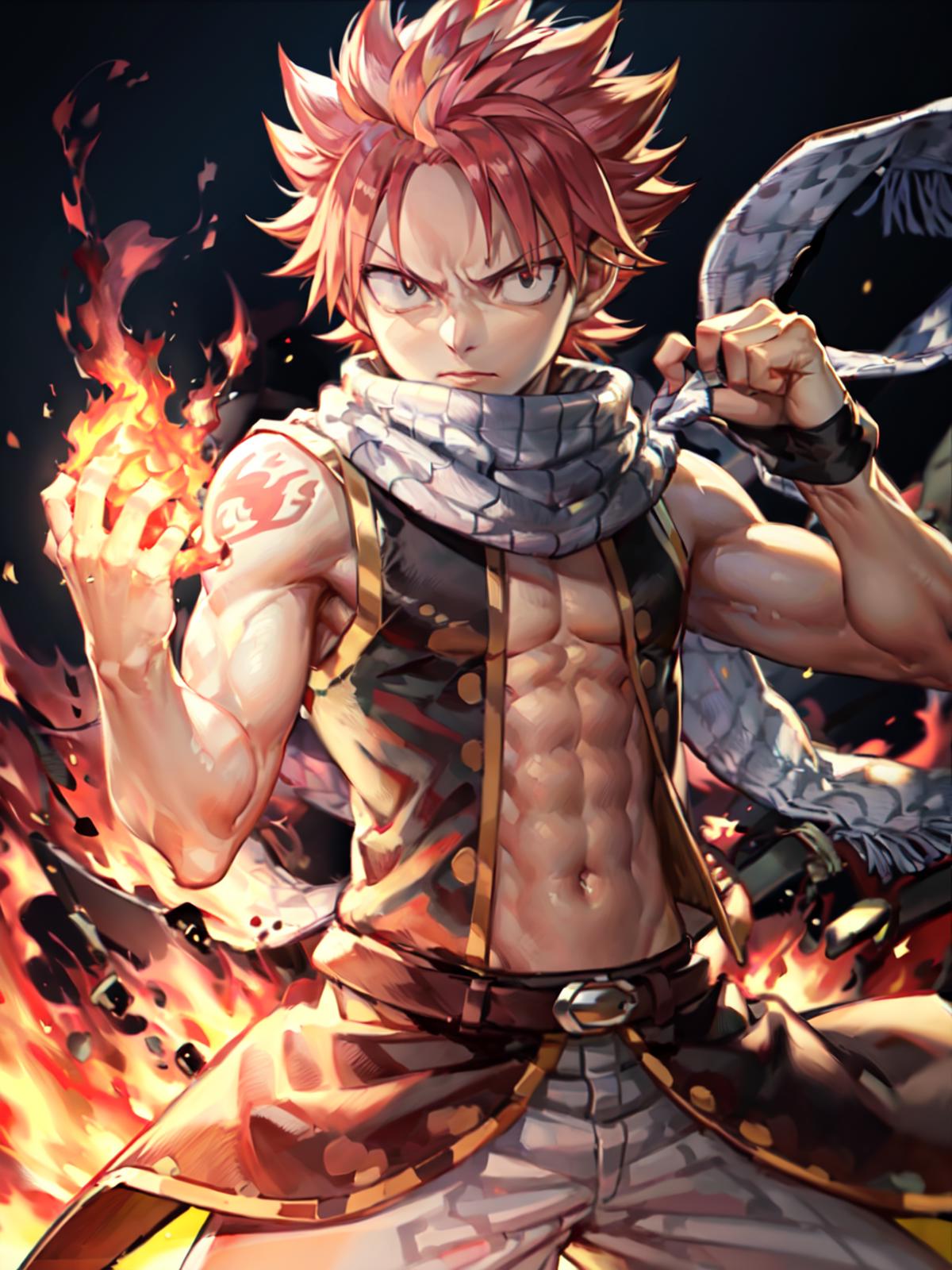 Natsu Dragneel (Fairy Tail) - v1.0, Stable Diffusion LoRA