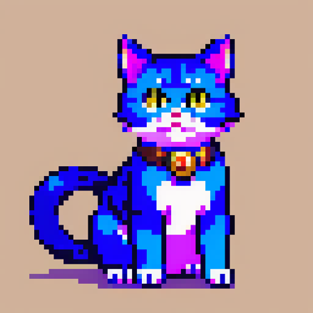 A super cat hero,
, pixel art, PixArFK,
<lora:PixArFK6415PasWithoutTE:1>