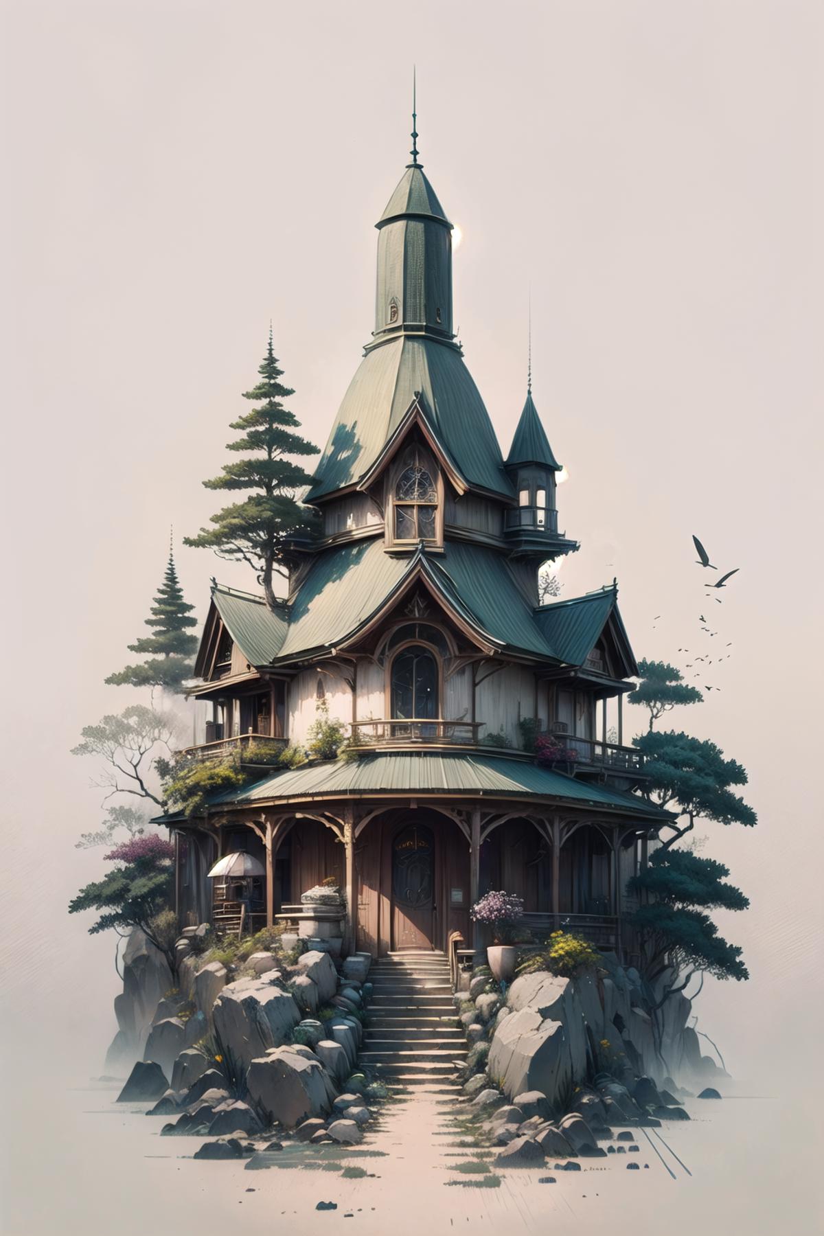 Elven Architecture | a Cabal Collab image by wrench1815