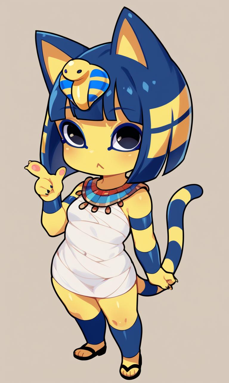 Ankha - (Animal Crossing) XL / Pony - Pony | Stable Diffusion LoRA ...