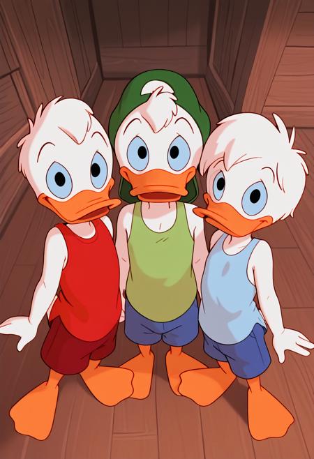 Huey, Louie & Dewey (Quack Pack) [2D] [570steps] [10E]