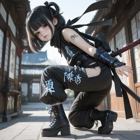 shinobi girl_V1.0 illustrijEVO