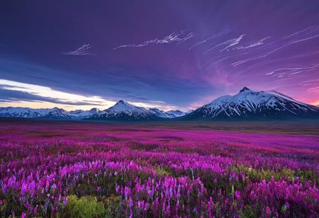 Alaskan tundra where caribou migrations stitch trails through fireweed,Nano-arm transformation countering dropships with macro focus shift,Prairie twilight: Virga streaks scribbling silver calligraphy on mauve skies,
hyperrealistic surrealism,ultra-detailed,intricate textures,luminous colors,cinematic lighting,dramatic perspective,volumetric atmosphere,8k UHD,sharp focus, professional color grading,