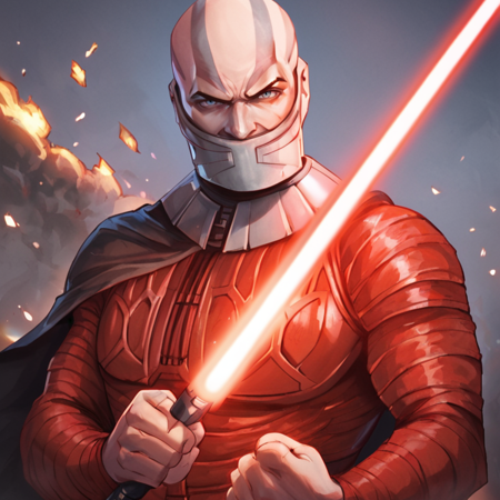 Darth Malak from Star Wars : Knights of The Old Republic | PonyXL v1.0