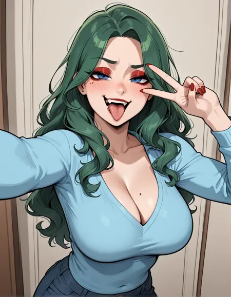 Dab Selfies - [Request] - Illustrious Embeddings