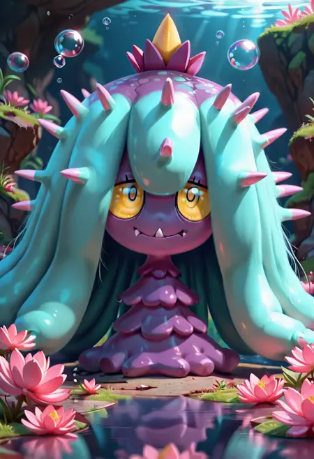 Mareanie: Brutal Star | ヒドイデ (Pokedex #0747) [Illustrious]