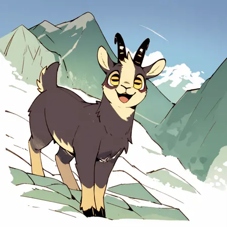 chamois (mountain goat)